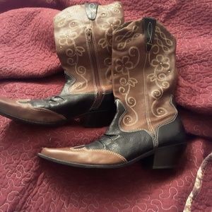 Cowboy boots for a woman